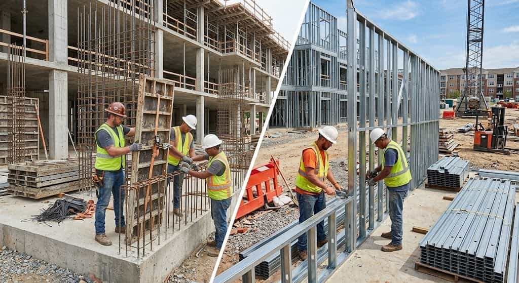 Hormigón vs Metalcom: ¿cuál es mejor para construir una casa en Chile?
